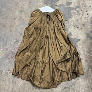 Vintage Film Costume 40s 50s Does Victorian Antique Style Skirt M/L